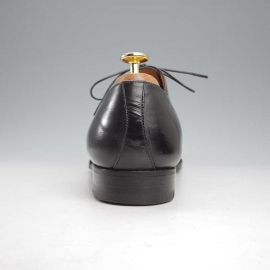 美品★(伊)エンツォ・ボナフェ SIZE 9【ハンドソーンウェルテッド製法★ストレートチップ】カーフ/黒/メンズ/Enzo Bonafe★l014