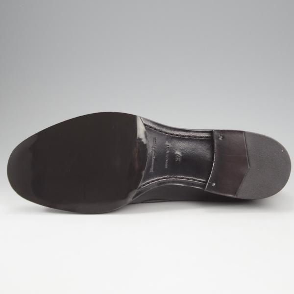 未使用★(伊)エルメネジルド・ゼニア(レディース) SIZE 37【★タッセルローファー/黒】カーフ/Ermenegildo Zegna★l018