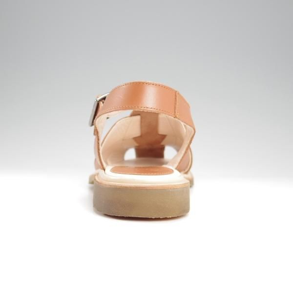 使用僅か★パラブーツ(レディース) SIZE 4【定価￥49,500-★IBERIS/グルカサンダル】イベリス/カーフ/茶/Paraboot★l019