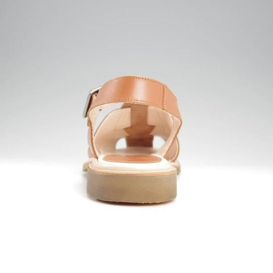 使用僅か★パラブーツ(レディース) SIZE 4【定価￥49,500-★IBERIS/グルカサンダル】イベリス/カーフ/茶/Paraboot★l019