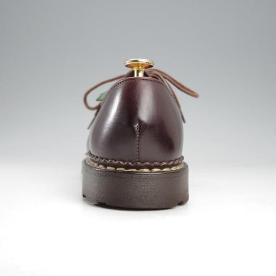 極美品★パラブーツ SIZE 40【定価￥94,600-★ミカエル/MICHAEL】チロリアンシューズ/リスレザー/CAFE/濃茶/メンズ/Paraboot★l024