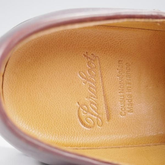 極美品★パラブーツ SIZE 40【定価￥94,600-★ミカエル/MICHAEL】チロリアンシューズ/リスレザー/CAFE/濃茶/メンズ/Paraboot★l024