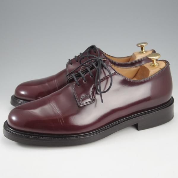 極上★チャーチ 80F/UK8【定価￥181,500-★ダイナイトソール/SHANNON R】シャノン/103ラスト/プレーントゥ/赤茶/メンズ/Church's★l026
