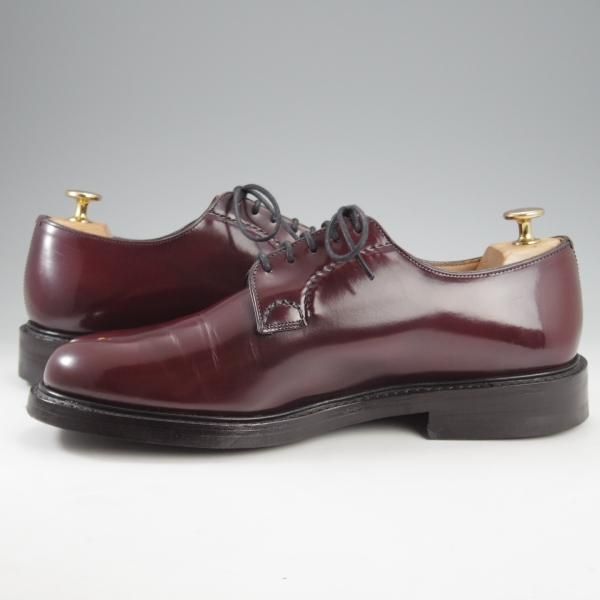 極上★チャーチ 80F/UK8【定価￥181,500-★ダイナイトソール/SHANNON R】シャノン/103ラスト/プレーントゥ/赤茶/メンズ/Church's★l026