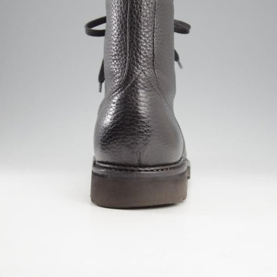 美品★ジョンロブ 6E【定価￥224,400-★HELSTON/レースアップブーツ】0015ラスト/シボ革/黒/メンズ/JOHN LOBB★l027