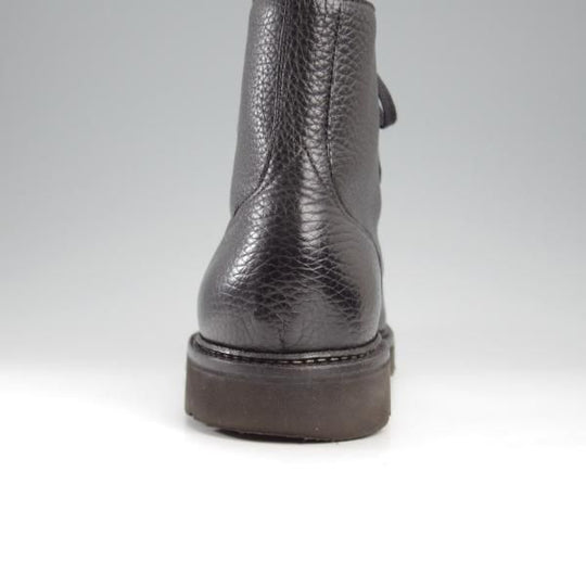 美品★ジョンロブ 6E【定価￥224,400-★HELSTON/レースアップブーツ】0015ラスト/シボ革/黒/メンズ/JOHN LOBB★l027