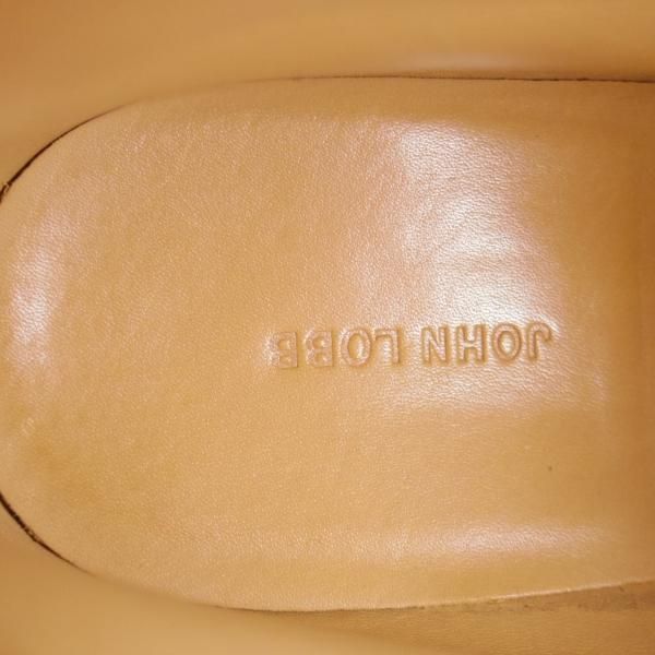 美品★ジョンロブ 6E【定価￥224,400-★HELSTON/レースアップブーツ】0015ラスト/シボ革/黒/メンズ/JOHN LOBB★l027