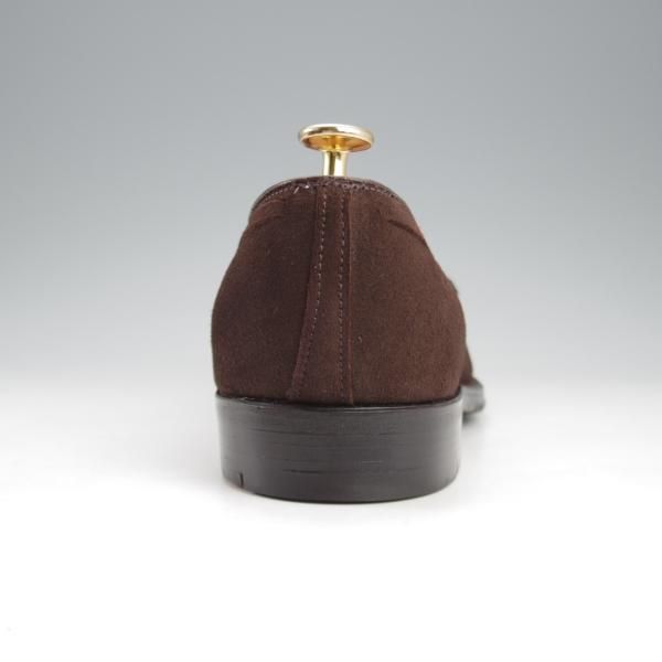 ほぼ試着程度★オールデン 6.5D【定価￥122,100-★タッセルローファー/666】アバディーンラスト/スエード/濃茶/メンズ/ALDEN★l030