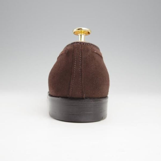 ほぼ試着程度★オールデン 6.5D【定価￥122,100-★タッセルローファー/666】アバディーンラスト/スエード/濃茶/メンズ/ALDEN★l030