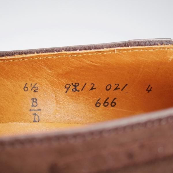 ほぼ試着程度★オールデン 6.5D【定価￥122,100-★タッセルローファー/666】アバディーンラスト/スエード/濃茶/メンズ/ALDEN★l030