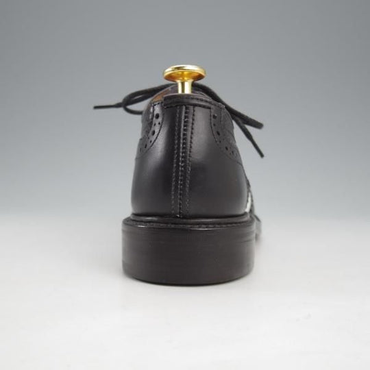 未使用★トリッカーズ(レディース) SIZE 4【モデル定価￥121,000-★フルブローグ/BOURTON】L5633/フルブローグ/黒×白/Tricker's★l032