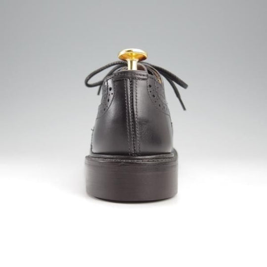 未使用★トリッカーズ(レディース) SIZE 4【モデル定価￥121,000-★フルブローグ/BOURTON】L5633/フルブローグ/黒×白/Tricker's★l032