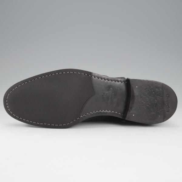 極美品★チャーチ(レディース) SIZE 37【定価￥176,000-★バーウッド/BURWOOD WG】ポリッシュドバインダーカーフ/黒/Church's★l033