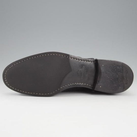 極美品★チャーチ(レディース) SIZE 37【定価￥176,000-★バーウッド/BURWOOD WG】ポリッシュドバインダーカーフ/黒/Church's★l033