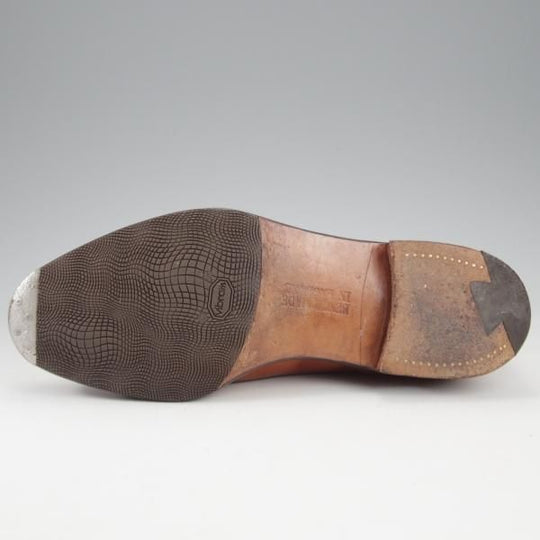 極上★(英)グレンソン 6EF【貴重★Anniversary EDITION/ストレートチップ】カーフ/茶/メンズ/GRENSON★l039