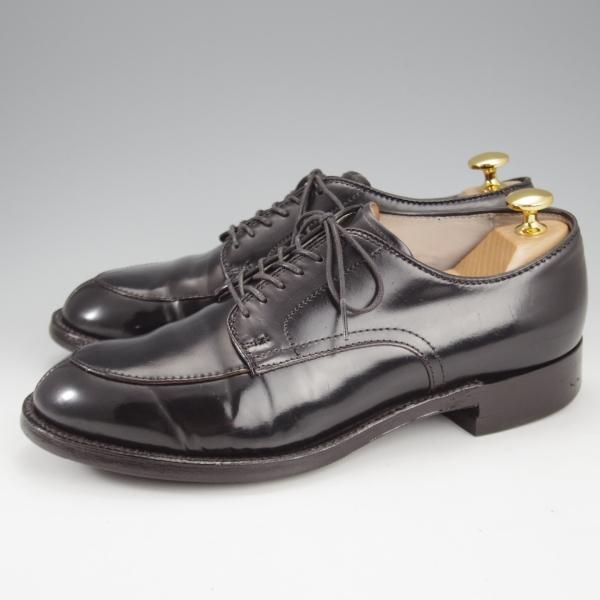 極上★オールデン 6D【同系モデル定価￥182,600-★コードバン仕様/モディファイドラスト】54332/Vチップ/黒/メンズ/ALDEN★l041