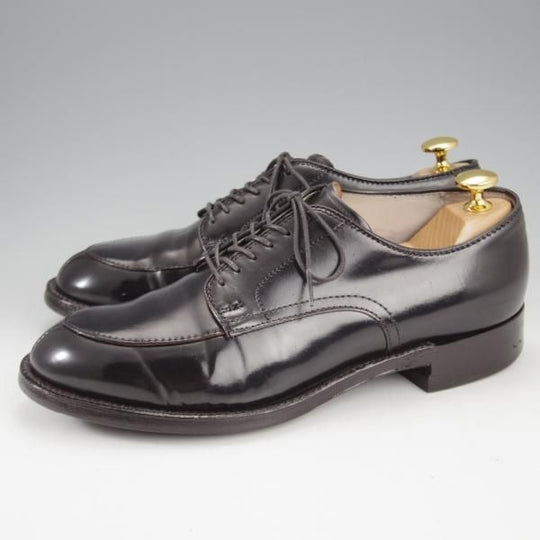 極上★オールデン 6D【同系モデル定価￥182,600-★コードバン仕様/モディファイドラスト】54332/Vチップ/黒/メンズ/ALDEN★l041