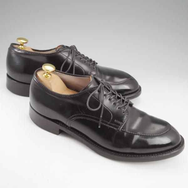 極上★オールデン 6D【同系モデル定価￥182,600-★コードバン仕様/モディファイドラスト】54332/Vチップ/黒/メンズ/ALDEN★l041