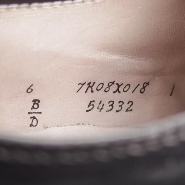 極上★オールデン 6D【同系モデル定価￥182,600-★コードバン仕様/モディファイドラスト】54332/Vチップ/黒/メンズ/ALDEN★l041