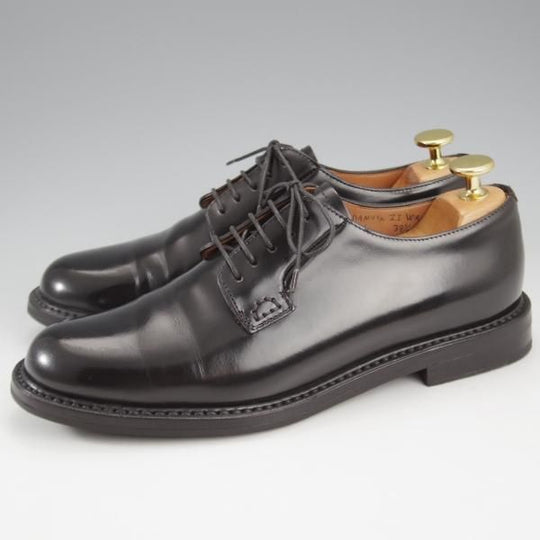 極美品★チャーチ(レディース) SIZE 37.5【定価￥160,600-★シャノン/SHANNON 2WR】プレーントゥ/黒/Church's★l043