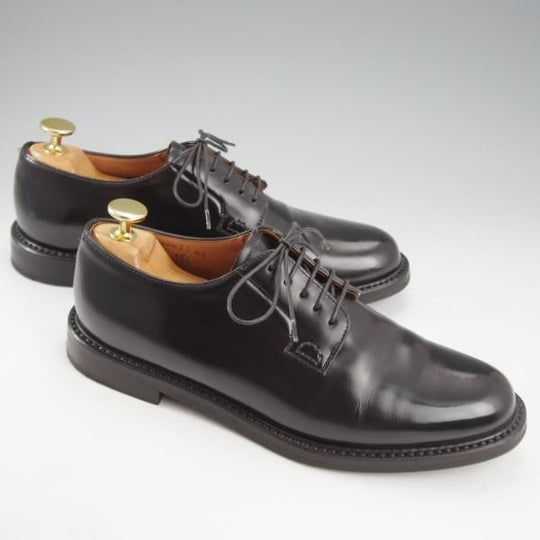 極美品★チャーチ(レディース) SIZE 37.5【定価￥160,600-★シャノン/SHANNON 2WR】プレーントゥ/黒/Church's★l043