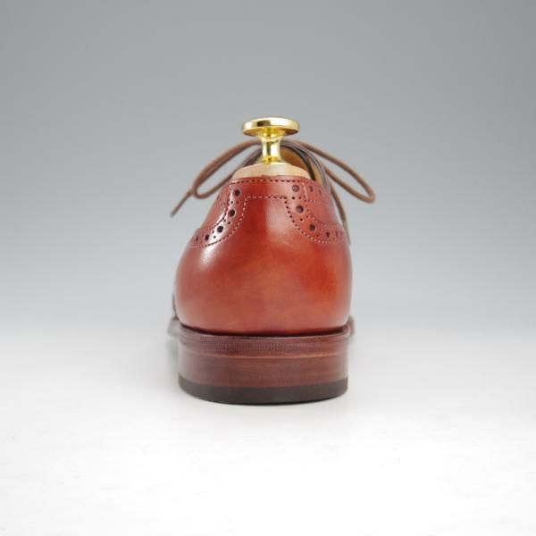 未使用★ジョンロブ 5.5E【貴重★8695ラスト/DARBY 2/ミュージアムカーフ】NEW GOLD/ダービー/フルブローグ/茶/メンズ/JOHN LOBB★l056