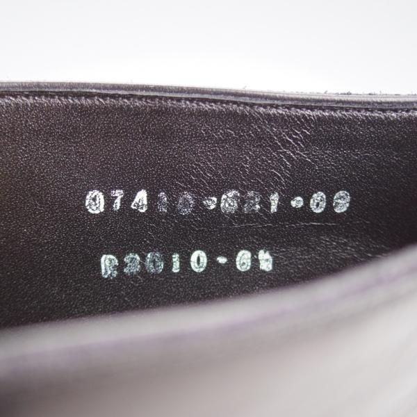 ほぼ試着程度★三陽山長 SIZE 6.5【定価￥83,600-★長伍郎/R2010ラスト/チャッカブーツ】カーフ/黒/CHOGORO/Sanyo Yamacho★l057