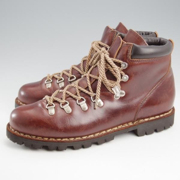 ★パラブーツ SIZE 7.5【定価￥104,500-★AVORIAZ/アヴォリアーズ】ジャンヌソール/マウンテンブーツ/ECORCE/濃茶/メンズ/Paraboot★l060