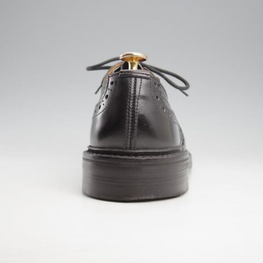 美品★トリッカーズ SIZE 7【定価￥121,000-★ダイナイトソール/BOURTON/バートン】5633/カントリーシューズ/短靴/黒/Tricker's★l066