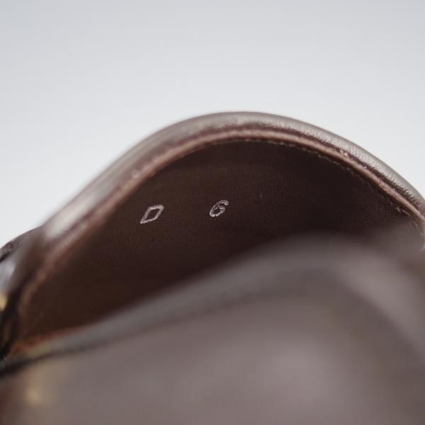 極美品★(伊)サントーニ SIZE 6【貴重★2WAYデザイン/ダブルバックル/ローファー×ミュール】CARLOSラスト/茶×濃茶/Santoni★l067