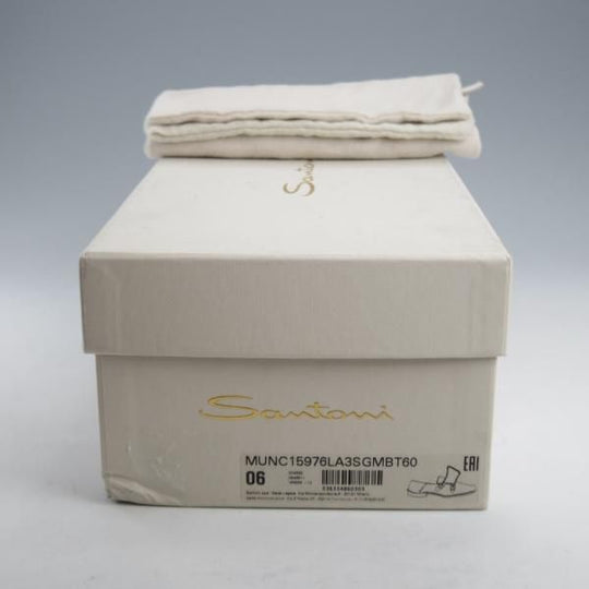 極美品★(伊)サントーニ SIZE 6【貴重★2WAYデザイン/ダブルバックル/ローファー×ミュール】CARLOSラスト/茶×濃茶/Santoni★l067