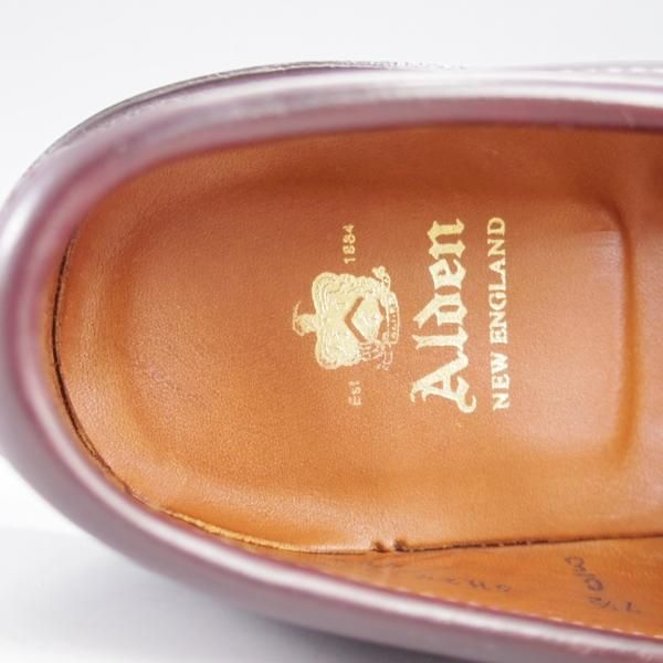 オールデン ALDEN 「7505」 トゥルースクエアラスト サイズ7.5E オールデン ALDEN 「7505」 トゥルースクエアラスト サイズ7.5E