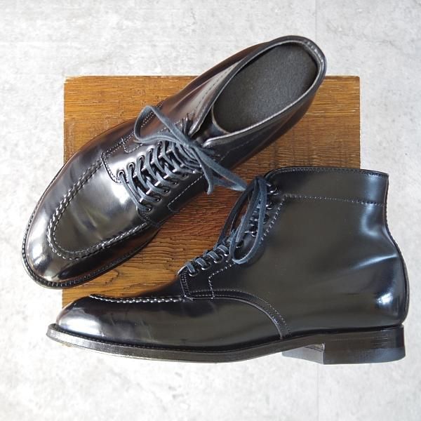 極美品★オールデン 9D【定価￥198,000-★コードバン仕様/モディファイドラスト/45699H】レースアップブーツ/黒/メンズ/ALDEN★l072