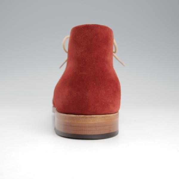 極上★ジョンロブ 7E【★LOXTON/チャッカブーツ】2511ラスト/スエード/赤茶系/メンズ/JOHN LOBB★l078