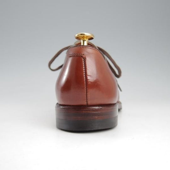 極美品★オールデン 7.5D【定価￥130,900-★ミリタリーラスト/53713】プレーントゥ/カーフ/茶/メンズ/ALDEN★l079