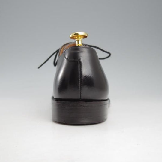 極上★(英)チーニー 5.5F【定価￥73,700-★ストレートチップ/LIME】11028ラスト/カーフ/黒/メンズ/CHEANEY★l081