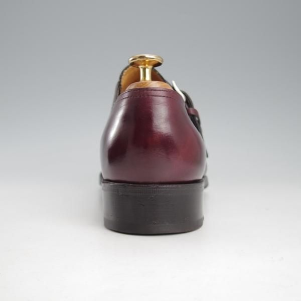 極美品★ジョンロブ 6E【現行定価30万程度★プレステージライン/NASEBY/7000ラスト】ミュージアムカーフ/PLUM/赤茶/JOHN LOBB★l082