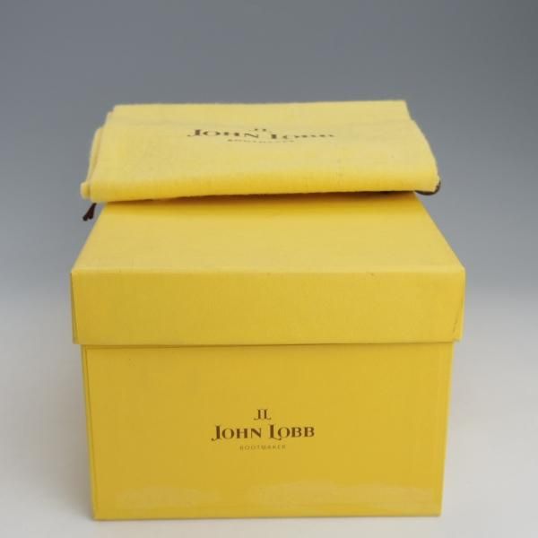 極美品★ジョンロブ 6E【現行定価30万程度★プレステージライン/NASEBY/7000ラスト】ミュージアムカーフ/PLUM/赤茶/JOHN LOBB★l082