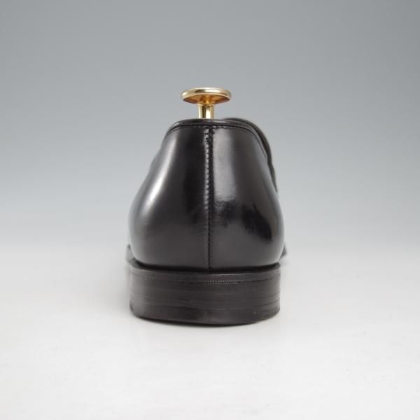 極上★クロケット&ジョーンズ 7E【定価￥99,360-★ADMIRAL/バタフライローファー/375ラスト】アドミラル/黒/Crockett&Jones★l084