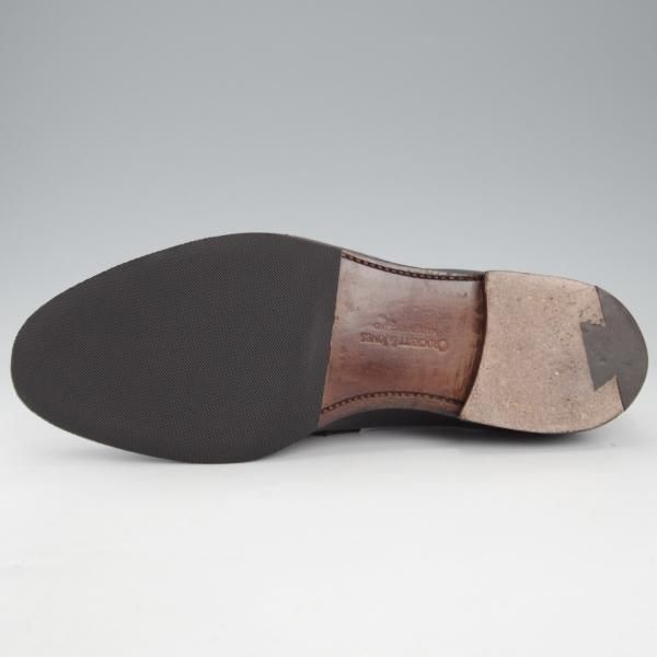 極上★クロケット&ジョーンズ 7E【定価￥99,360-★ADMIRAL/バタフライローファー/375ラスト】アドミラル/黒/Crockett&Jones★l084