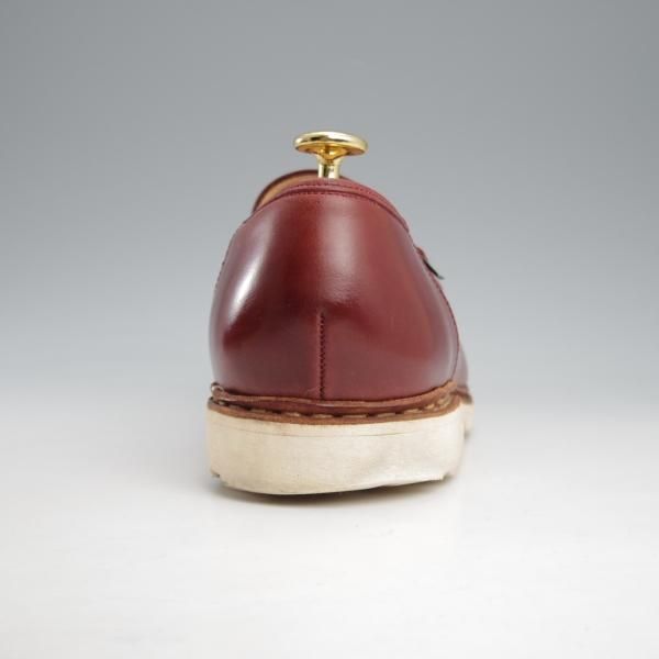 ★パラブーツ SIZE 9【モデル定価￥94,600-★ランス/REIMS】コインローファー/リスレザー/赤茶/メンズ/Paraboot★l089