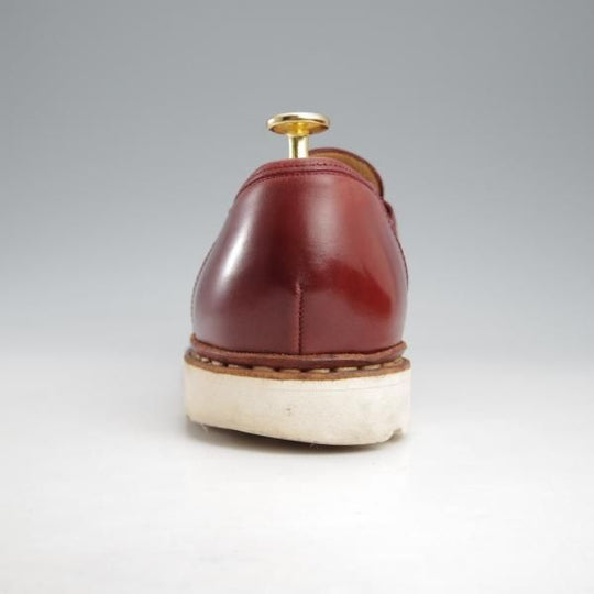 ★パラブーツ SIZE 9【モデル定価￥94,600-★ランス/REIMS】コインローファー/リスレザー/赤茶/メンズ/Paraboot★l089