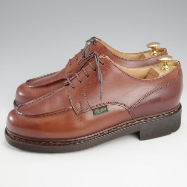 極上★パラブーツ SIZE 6【定価￥96,800-★シャンボード/CHAMBORD】MARRON/マロン/リスレザー/TEXソール/Uチップ/茶/Paraboot★l090
