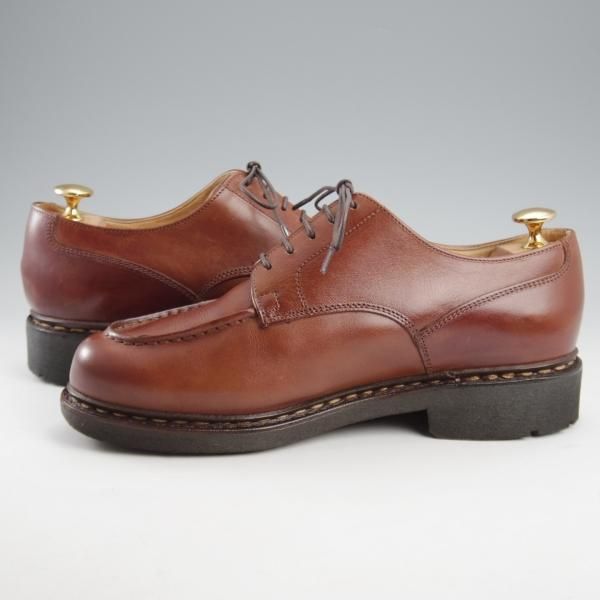 極上★パラブーツ SIZE 6【定価￥96,800-★シャンボード/CHAMBORD】MARRON/マロン/リスレザー/TEXソール/Uチップ/茶/Paraboot★l090
