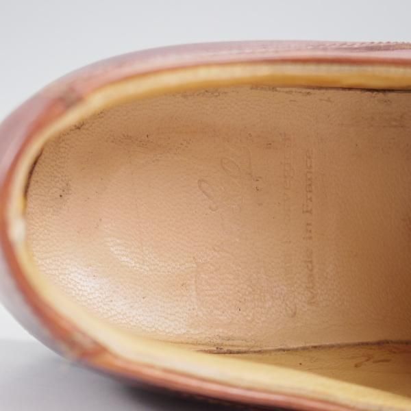 極上★パラブーツ SIZE 6【定価￥96,800-★シャンボード/CHAMBORD】MARRON/マロン/リスレザー/TEXソール/Uチップ/茶/Paraboot★l090