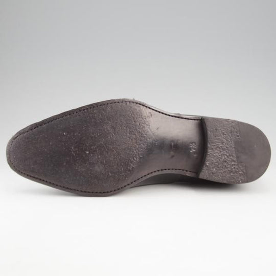 極上★鞆ゑ /ともえ SIZE 7.5【定価￥38,500-★ストレートチップ/TG300】黒/カーフ/メンズ★l092