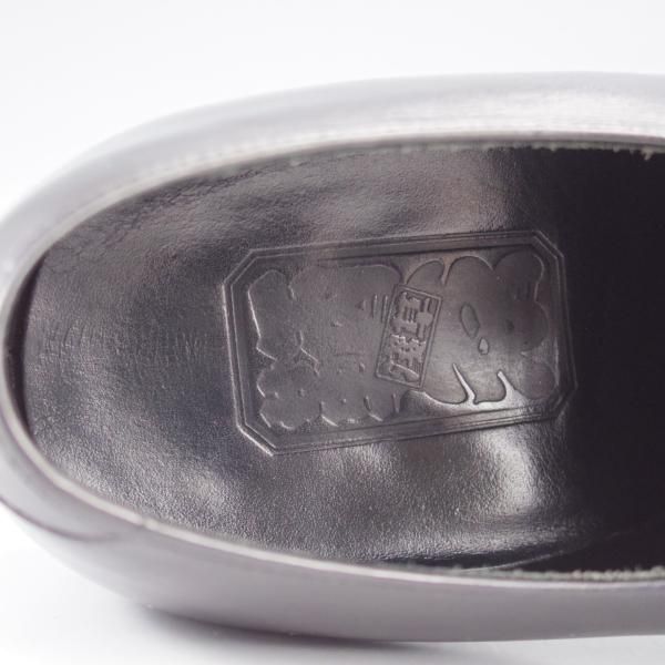 極上★鞆ゑ /ともえ SIZE 7.5【定価￥38,500-★ストレートチップ/TG300】黒/カーフ/メンズ★l092