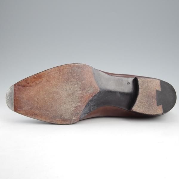 極上★Oriental/オリエンタル SIZE 8【定価￥59,400-★ベベルドグッドイヤー/セミブローグ】カーフ/濃茶/メンズ★l093