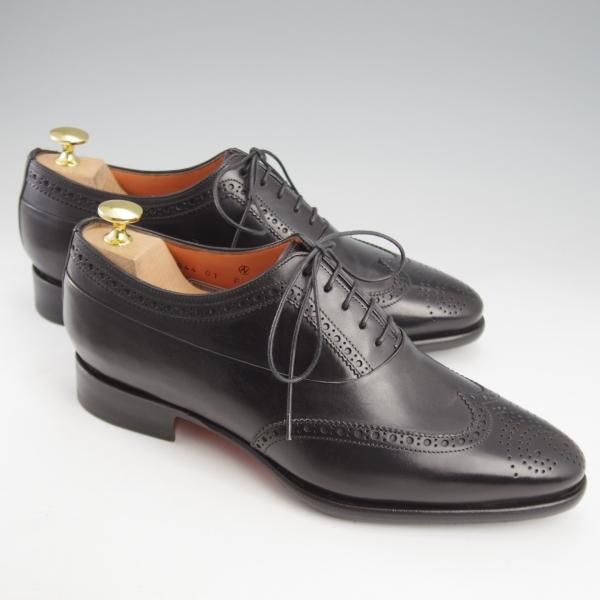 サントーニ SIZE 5.5【フルブローグ/15844/黒】 | 高級中古革靴の買取