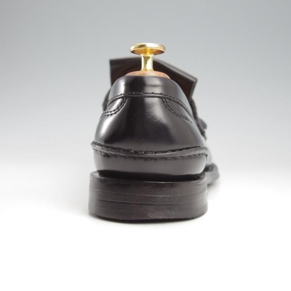 極美品★チャーチ 75F/UK7.5【★キルトタッセル/OREHAM/オレハム】126ラスト/ビーフロール/タッセルローファー/黒/メンズ/Church's★l102